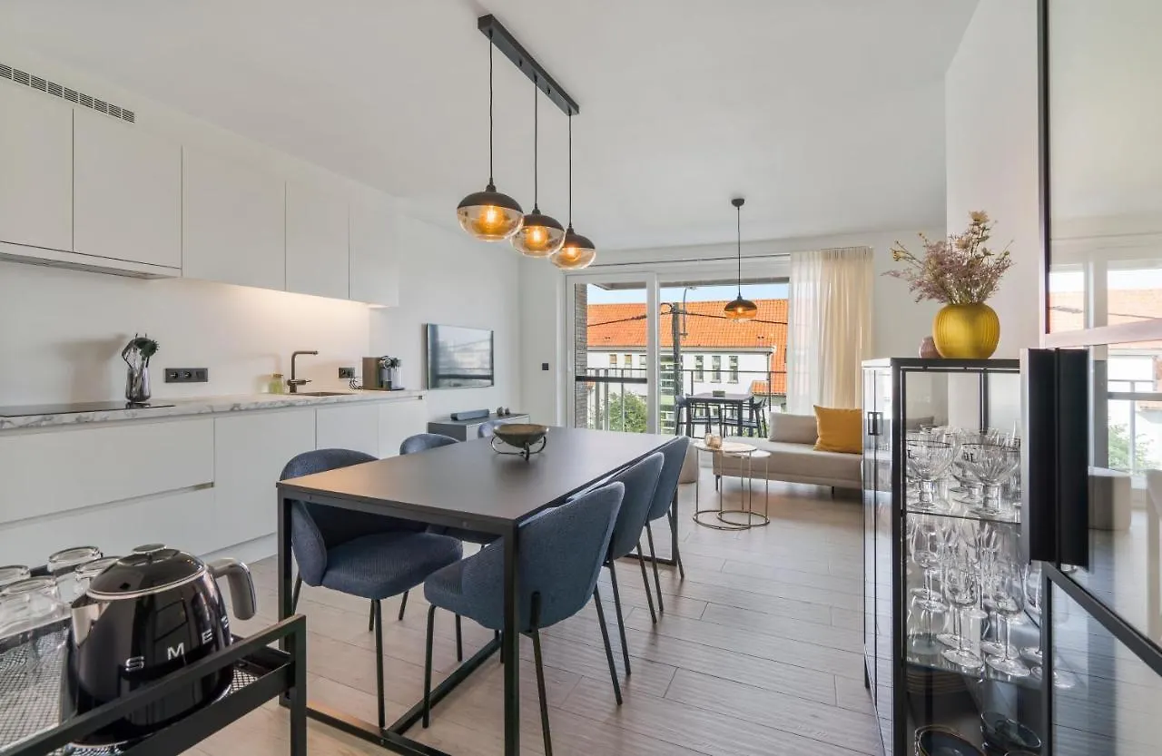 Maison Madison Nieuwbouw, Terras, Prive Parking! Middelkerke Apartment