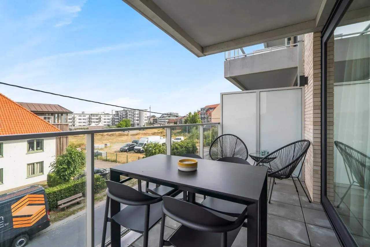 Апартаменты Maison Madison Nieuwbouw, Terras, Prive Parking! Миделкерк Бельгия